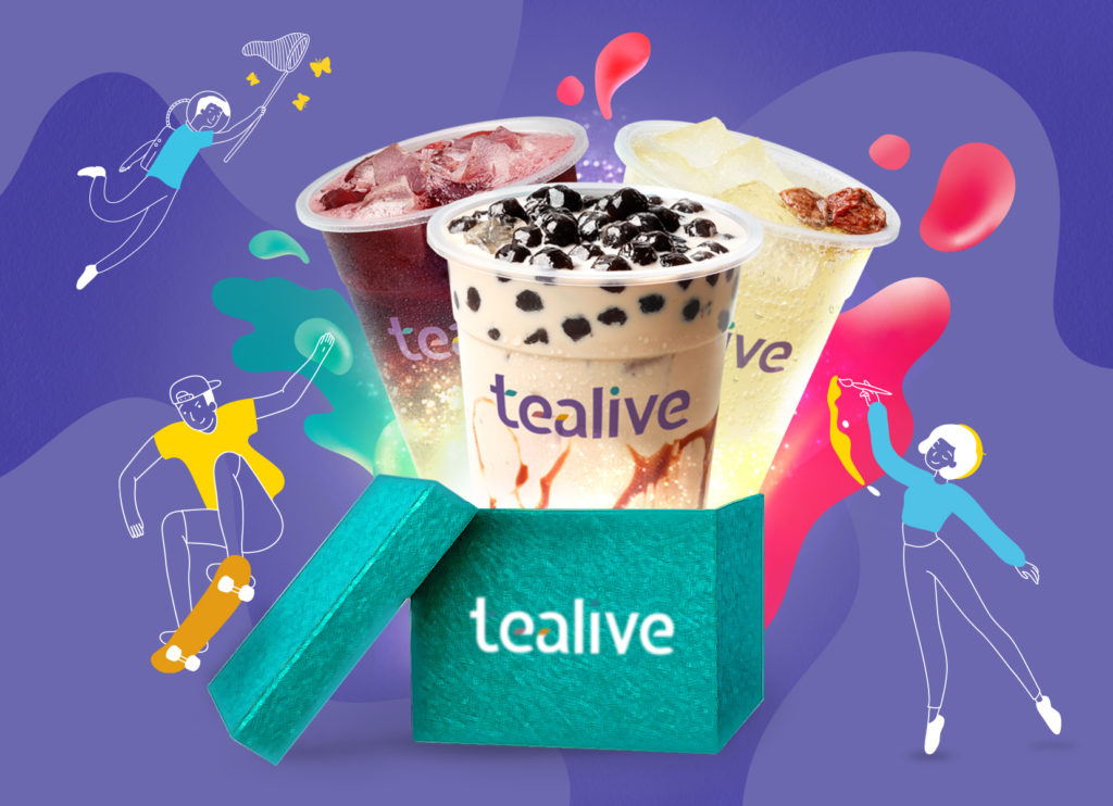 Tealive Gift Top